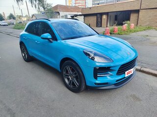 2020 Porsche Macan S I Рестайлинг, синий, 4800000 рублей, вид 4