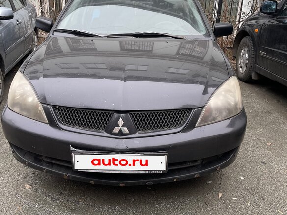 2006 Mitsubishi Lancer IX Рестайлинг, чёрный