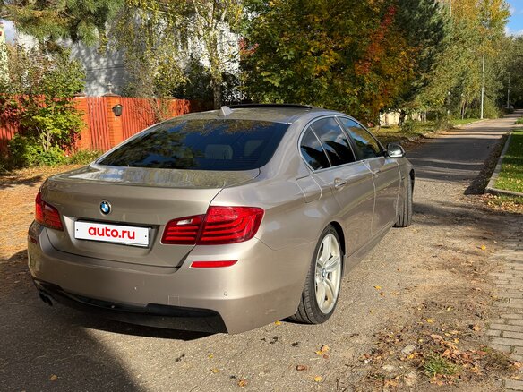 2016 BMW 5 серии 528i VI (F10/F11/F07) Рестайлинг, коричневый, 1990000 рублей - вид 3
