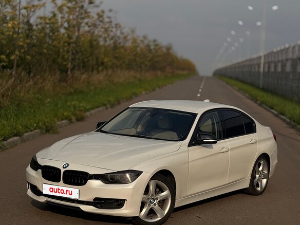 2012 BMW 3 серии 320d VI (F3x), белый, 1535000 рублей