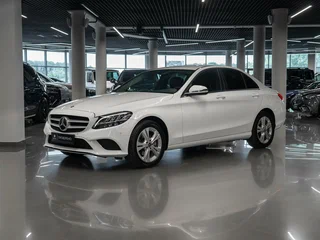 2019 Mercedes-Benz C-Класс 200 IV (W205) Рестайлинг, белый, 3110000 рублей, вид 1