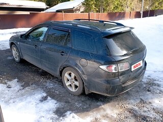 2007 Mazda 6 I (GG) Рестайлинг, чёрный, 375000 рублей, вид 4
