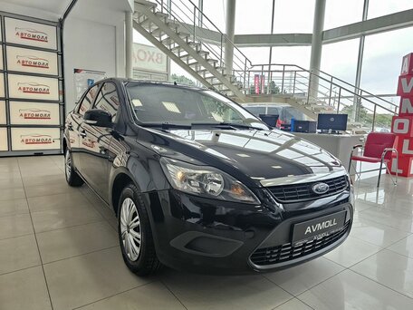 2010 Ford Focus II Рестайлинг, чёрный, 865000 рублей, вид 3