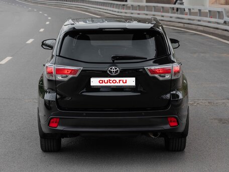 2014 Toyota Highlander III (XU50), чёрный, 2760000 рублей, вид 5