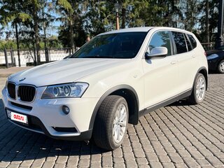 2013 BMW X3 20i xDrive II (F25), белый, 1600000 рублей, вид 1