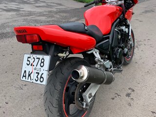 1997 Yamaha FZ400, красный, 230000 рублей, вид 4