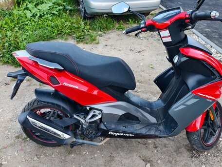 2022 Regulmoto Formula 125, красный, 135000 рублей, вид 3