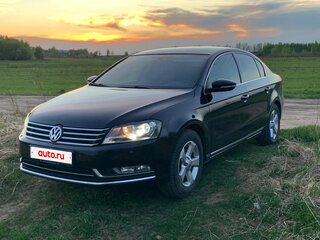 2011 Volkswagen Passat B7, чёрный, 1390000 рублей, вид 1
