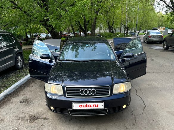 2003 Audi A6 II (C5) Рестайлинг, синий, 425000 рублей - вид 12