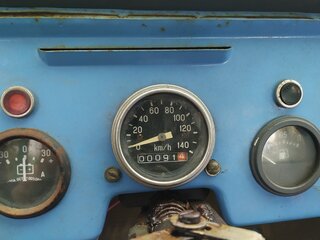 1993 СМЗ С-3Д, синий, 100000 рублей, вид 4