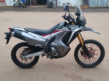 2018 Honda CRF 250L Rally, серый, 459000 рублей, вид 4