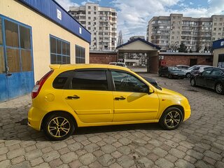2011 Lada (ВАЗ) Kalina Sport I, жёлтый, 300000 рублей, вид 1