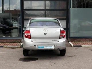 2013 Lada (ВАЗ) Granta I, серебристый, 179000 рублей, вид 4
