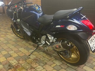 2009 Suzuki GSX 1300 R Hayabusa, синий, 1250000 рублей, вид 4
