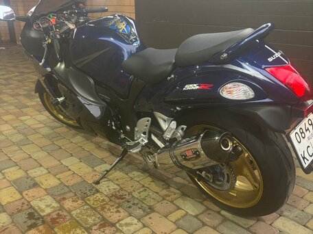 2009 Suzuki GSX 1300 R Hayabusa, синий, 1250000 рублей, вид 4