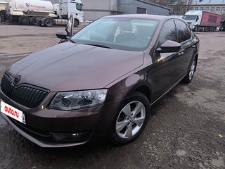 2016 Skoda Octavia III (A7), коричневый, 1230000 рублей, вид 2