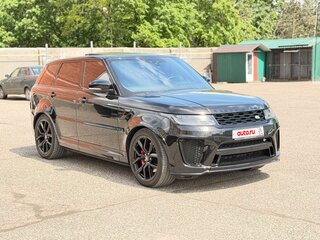 2021 Land Rover Range Rover Sport SVR II Рестайлинг, чёрный, 12990000 рублей, вид 3