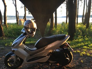 2001 Yamaha Maxter, белый, 125000 рублей, вид 5