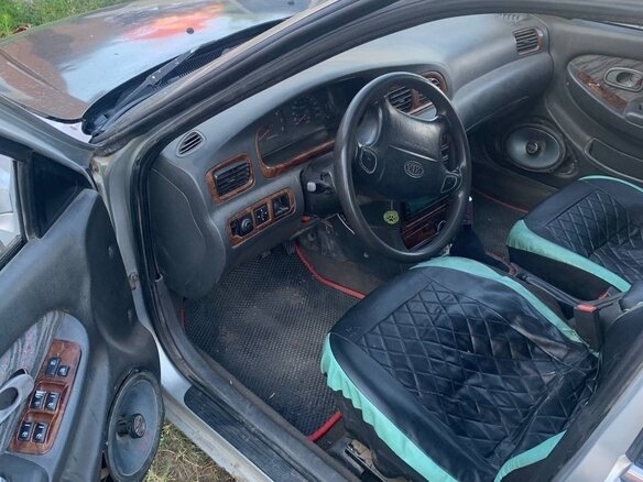 2000 Kia Clarus II, серебристый, 80000 рублей - вид 5