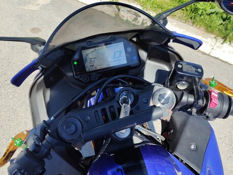 2019 Yamaha YZF-R3, синий, 469999 рублей, вид 5