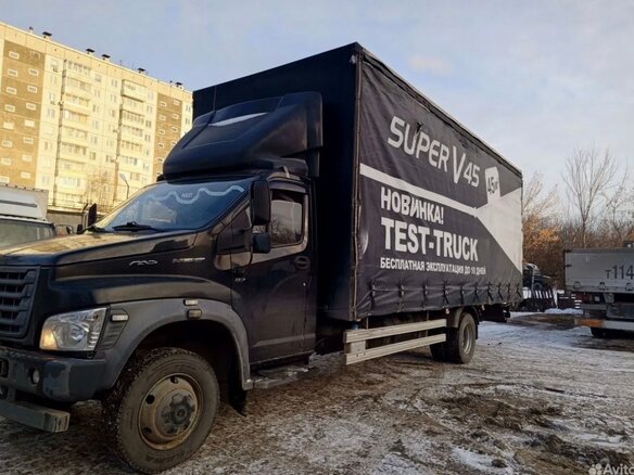 2015 ГАЗ ГАЗон Next, чёрный, 1100000 рублей