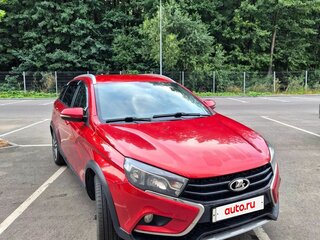 2018 Lada (ВАЗ) Vesta SW Cross I, красный, 950000 рублей, вид 3