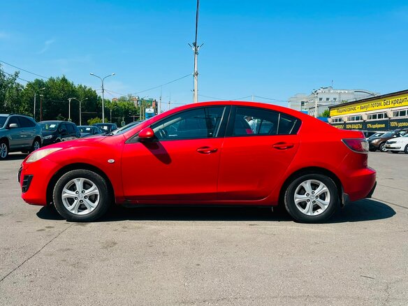 2010 Mazda 3 II (BL), красный, 659000 рублей - вид 9