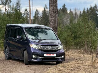 2017 Honda Stepwgn Spada V Рестайлинг, фиолетовый, 2150000 рублей, вид 5