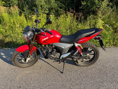 2012 Stels Flame 200, красный, 120000 рублей, вид 2