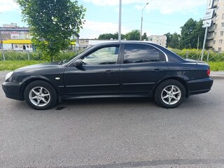 2007 Hyundai Sonata ТагАЗ IV (EF) Рестайлинг, чёрный, 300000 рублей, вид 4