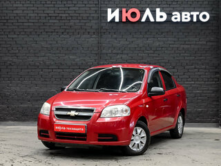 2011 Chevrolet Aveo I Рестайлинг, красный, 330000 рублей, вид 1