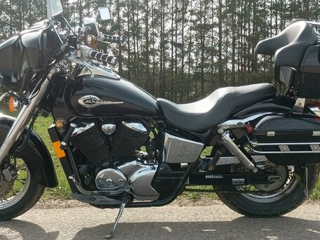 2002 Honda Shadow 400, чёрный, 370000 рублей, вид 5