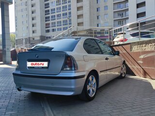 2002 BMW 3 серии Compact 316i IV (E46) Рестайлинг, серый, 400000 рублей, вид 2