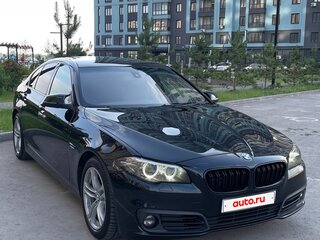 2014 BMW 5 серии 520d VI (F10/F11/F07) Рестайлинг, чёрный, 2050000 рублей, вид 1