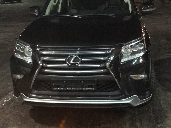 2018 Lexus GX 460 II Рестайлинг, чёрный, 6450000 рублей - вид 2