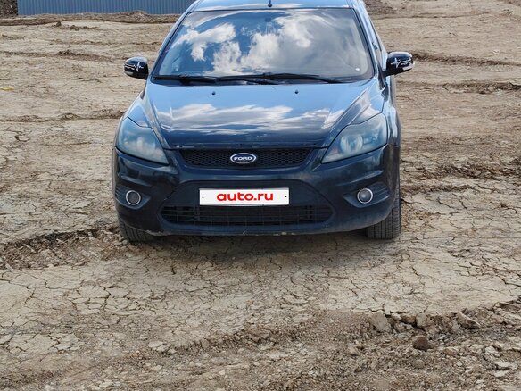2008 Ford Focus II Рестайлинг, чёрный, 420000 рублей - вид 2