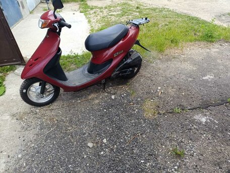 2002 Honda Dio, красный, 63000 рублей, вид 3