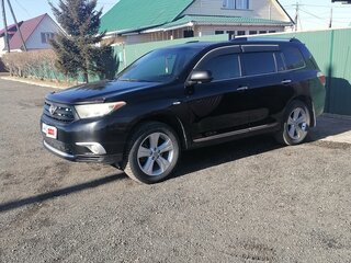 2011 Toyota Highlander II (XU40) Рестайлинг, чёрный, 1620000 рублей, вид 4