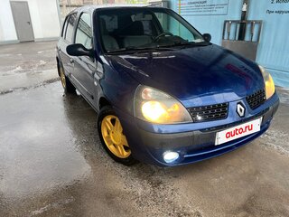2003 Renault Clio II Рестайлинг 2, синий, 280000 рублей, вид 2