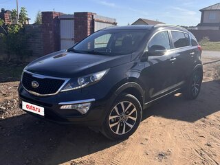 2014 Kia Sportage III Рестайлинг, чёрный, 1600000 рублей, вид 1
