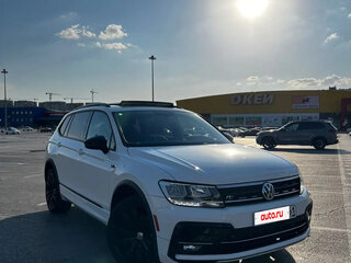 2021 Volkswagen Tiguan Allspace II, белый, 3550000 рублей, вид 2