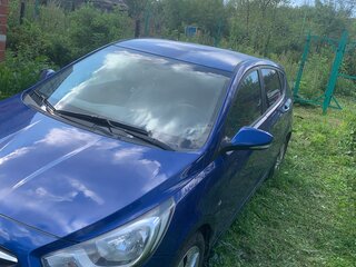 2012 Hyundai Solaris I, синий, 720000 рублей, вид 1