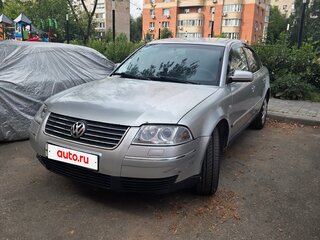2001 Volkswagen Passat B5 Рестайлинг, серебристый, 190000 рублей, вид 1