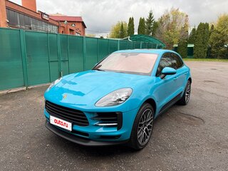 2019 Porsche Macan S I Рестайлинг, голубой, 5200000 рублей, вид 3