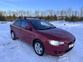2008 Mitsubishi Lancer X, красный, 750000 рублей, вид 4