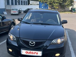 2008 Mazda 3 I (BK) Рестайлинг, чёрный, 580000 рублей, вид 4