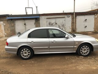 2007 Hyundai Sonata ТагАЗ IV (EF) Рестайлинг, серебристый, 430000 рублей, вид 3