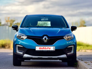 2017 Renault Kaptur I, голубой, 1300000 рублей, вид 4