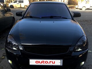 2008 Lada (ВАЗ) Priora I, чёрный, 350000 рублей, вид 3