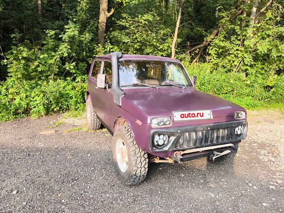 2002 Lada (ВАЗ) 2121 (4x4) I Рестайлинг, фиолетовый - вид 6